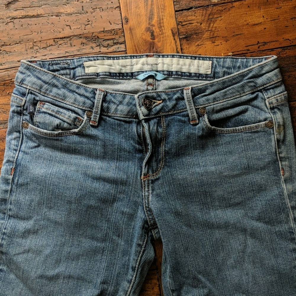 City of angles flare jeans